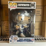 Funko Pop! NFL 10” Jumbo Troy Aikman Dallas Cowboys Figure #244!