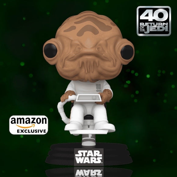 Funko POP! Star Wars Return of the Jedi Admiral Ackbar Exclusive #617!