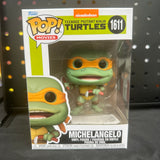 Funko POP! TMNT 2 Michelangelo Teenage Mutant Ninja Turtles #1611!