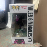 Funko POP! Marvel Spider-Man Across The Spiderverse Miles G Morales #1412!