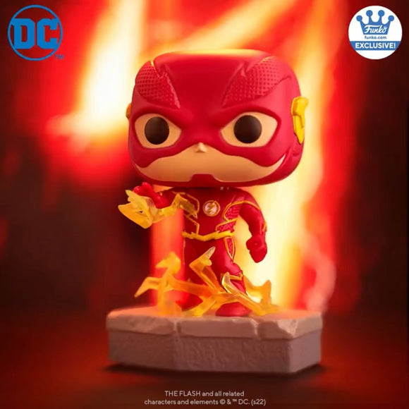 Funko POP! DC Comics The Flash Lights and Sounds Exclusive #1274!