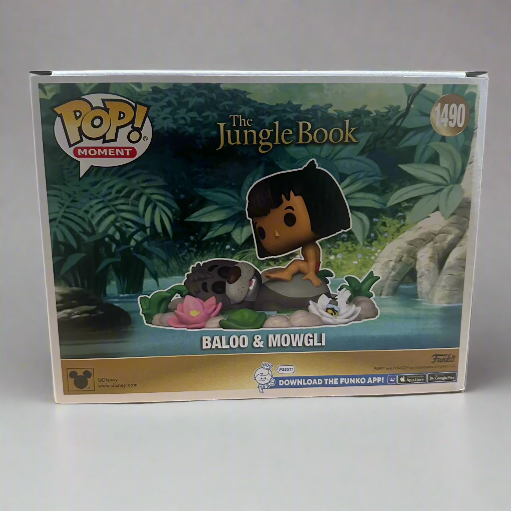 Funko Pop! Moments Disney The Jungle Book Baloo & Mowgli