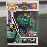 Funko POP! TMNT Mutant Mayhem Ray Filet Fall Exclusive Figure #1390!