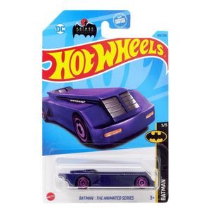 Hot Wheels Character Cars Batman The Animated Series Purple Batmobile