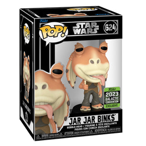 Funko POP! Star Wars Episode I Jar Jar Binks 2023 Galactic Convention Exclusive #624!