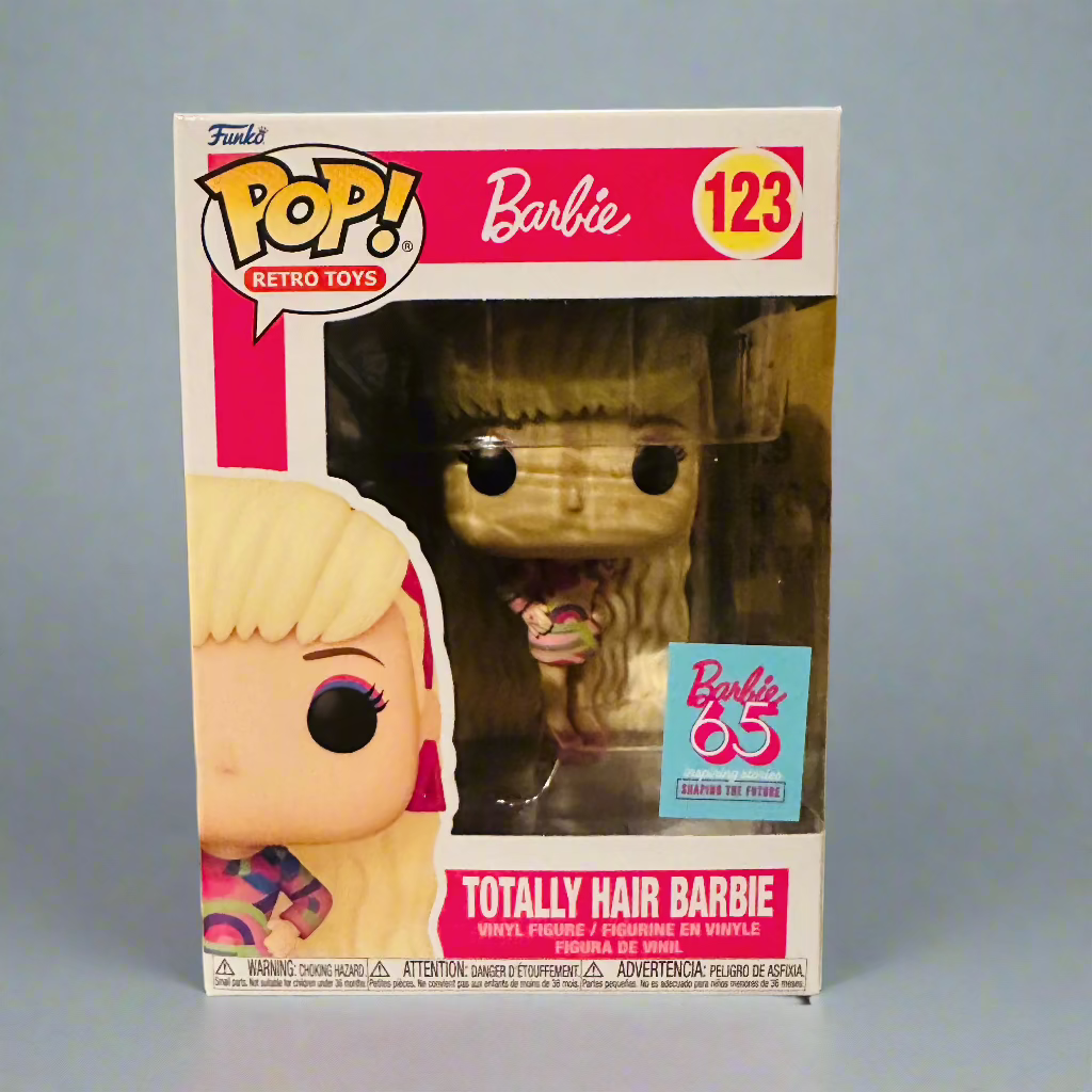 Funko POP! Retro Toys Totally Hair Barbie Figure #123!