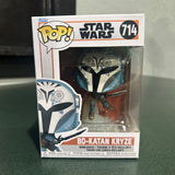 Funko POP! Star Wars Mandalorian Bo-Katan Kryze With Dark Saber #714!