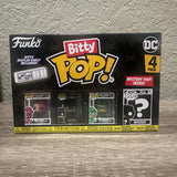 Funko Bitty Pop! DC Comics Two Face, Batman, Riddler with Mystery Pop!