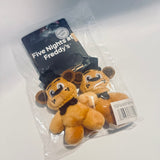 Five Nights at Freddy's FNAF Freddy Fazbear Plush Earrings