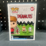 Funko POP! Television Peanuts Charlie Brown with Tree Figure #1627!