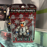 Five Nights At Freddy’s FNAF Holiday Snow Chica 5” Action Figure