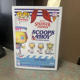 Funko POP! Netflix Stranger Things Scoops Ahoy Steve Figure #1545!