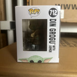 Funko POP! Star Wars The Mandalorian Din Grogu with Armor #712!