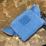 Loungefly Stitch Plush Sherpa Cosplay Bifold Wallet