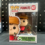 Funko POP! Television Peanuts Charlie Brown with Tree Figure #1627!