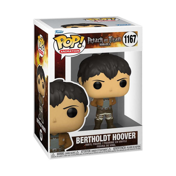 Funko POP! Animation: Attack on Titan AOT Bertholdt Hoover Figure #1167!