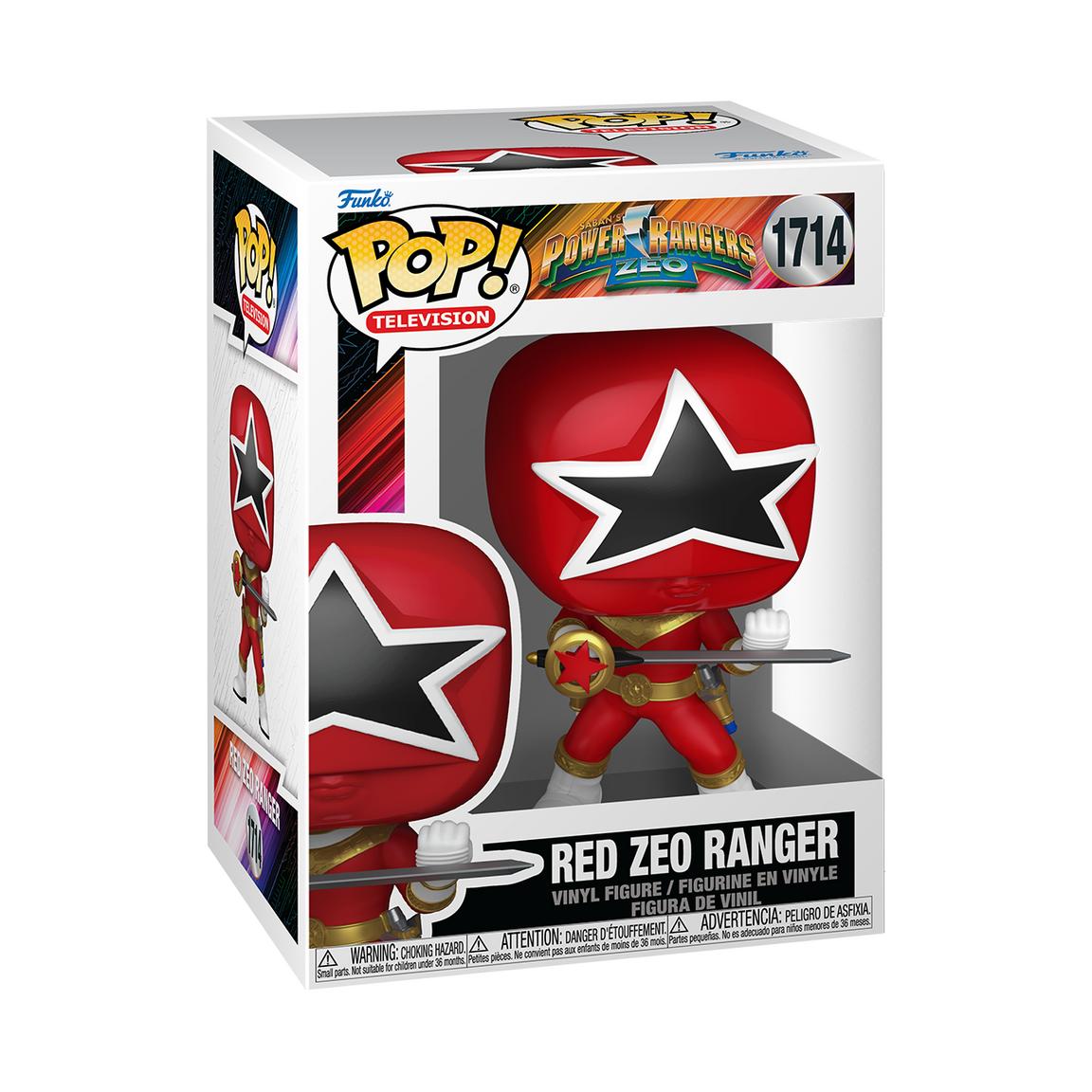 Funko POP! Power Rangers Red Zeo Ranger Figure #1714