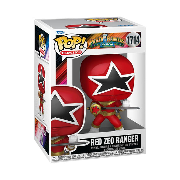 Funko POP! Power Rangers Red Zeo Ranger Figure #1714
