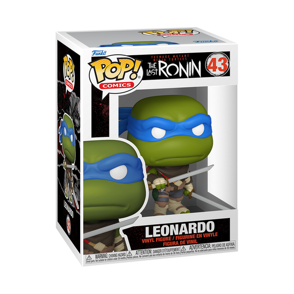 Funko POP! TMNT The Last Ronin Leonardo Teenage Mutant Ninja Turtles #43!