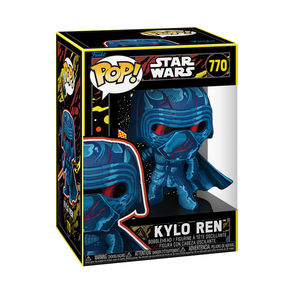 Funko POP! Star Wars Episode 7 Retro Kylo Ren Figure #770!