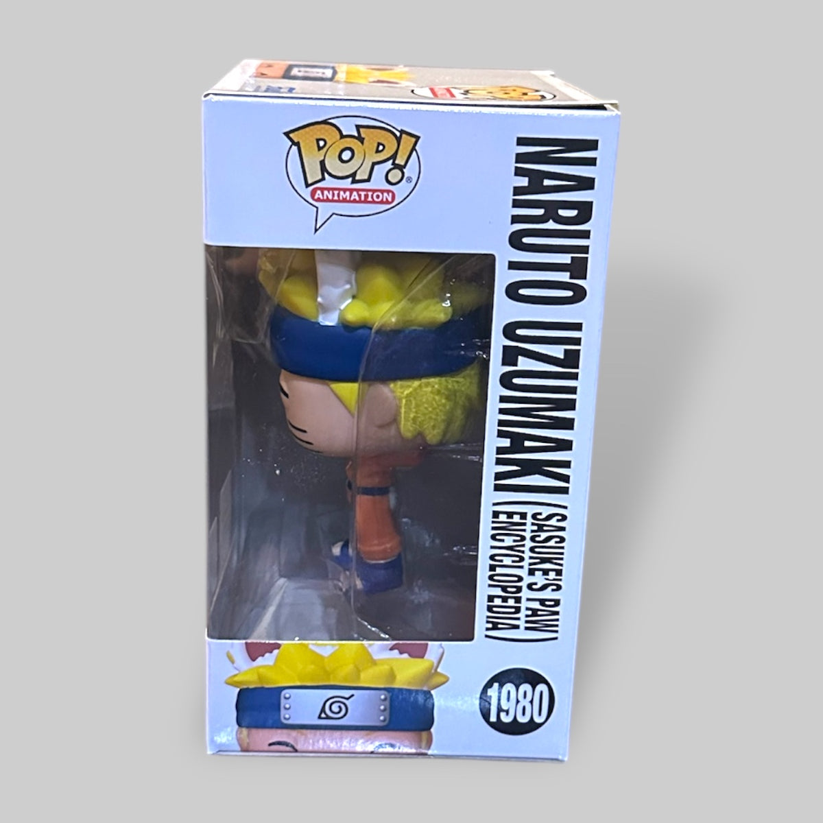 Funko POP! Anime Naruto Uzumaki Sasuke’s Paw Encyclopedia Exclusive Figure #1980!
