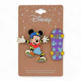 Disney Mickey Mouse Skateboarding Enamel Pin Set