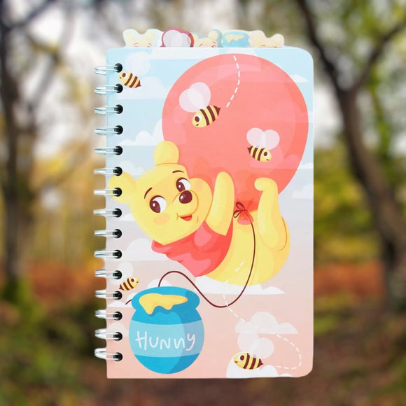 Disney 100 Winnie the Pooh Balloons & Bees Tab Journal