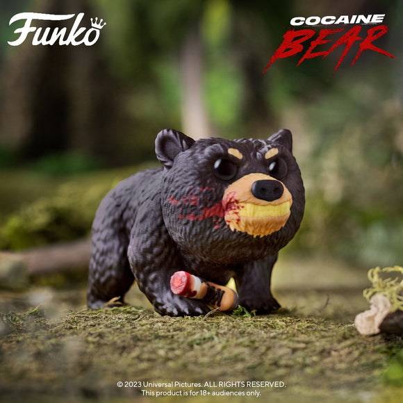 Funko POP! Cocaine Bear with Leg Figure #1452!