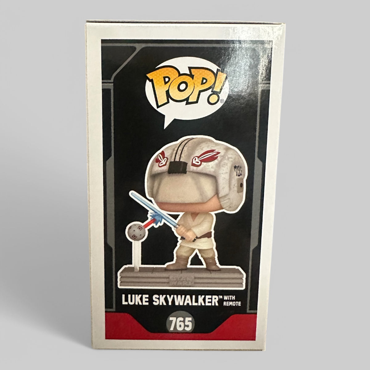 Funko POP! Star Wars Luke Skywalker With Remote Figure #765!
