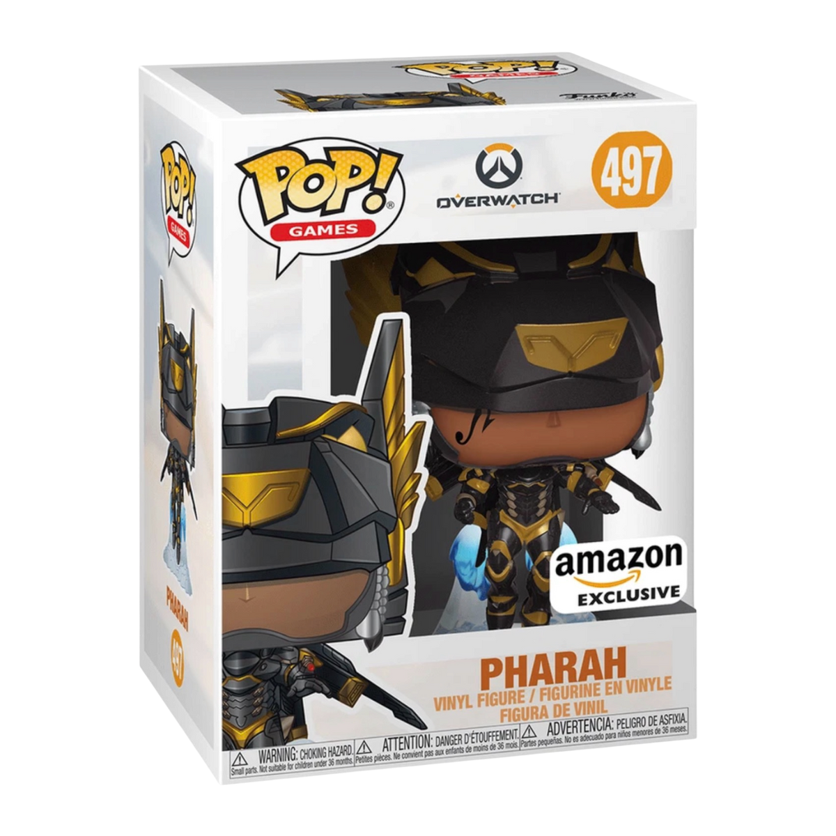 Funko POP! Video Games Overwatch Pharah Anubis Skin Exclusive Figure #497!
