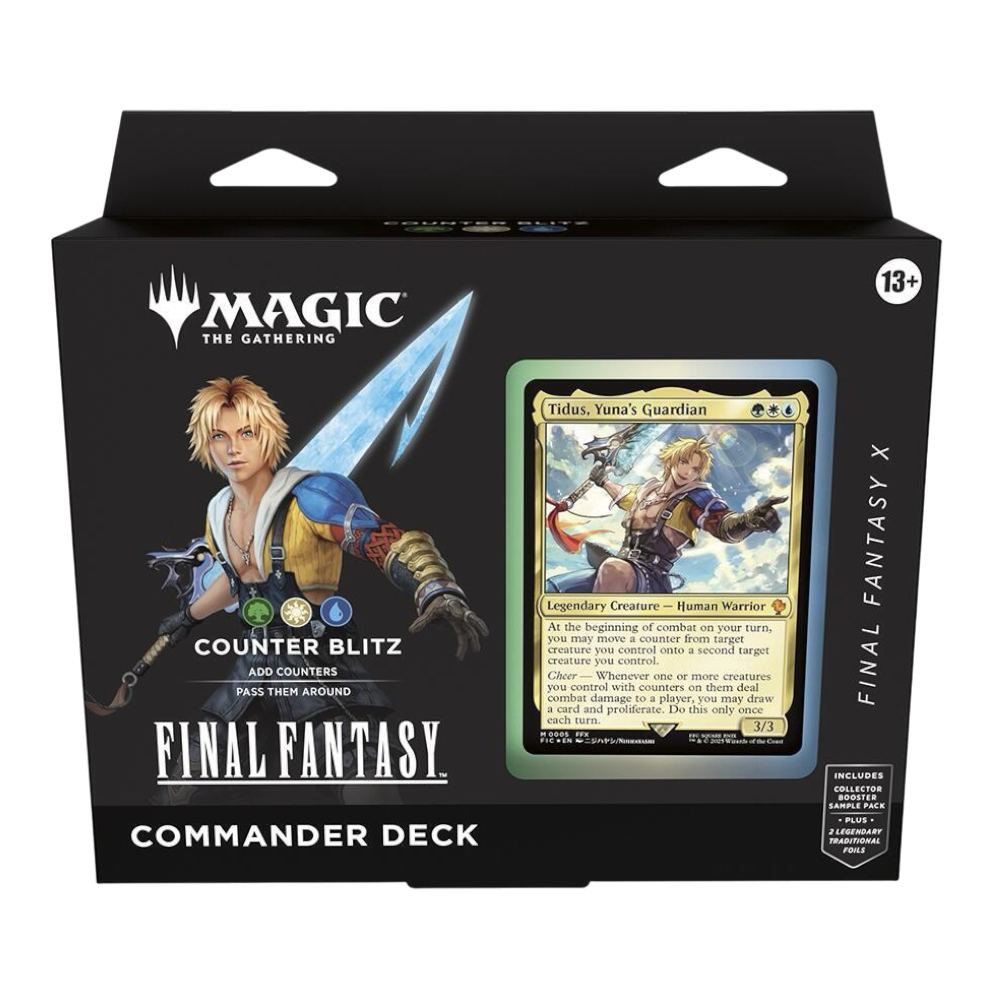 Magic: The Gathering Final Fantasy X Counter Blitz Commander Deck