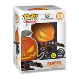 Funko POP! Video Games Overwatch Reaper Pumpkin Glow Exclusive Figure #520!