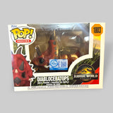 Funko POP! Jurassic World Rebirth Diabloceratops Dinosaur Exclusive #1803!