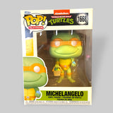 Funko POP! TMNT Michelangelo with Easter Basket Teenage Mutant Ninja Turtles #1668!