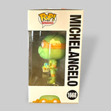 Funko POP! TMNT Michelangelo with Easter Basket Teenage Mutant Ninja Turtles #1668!