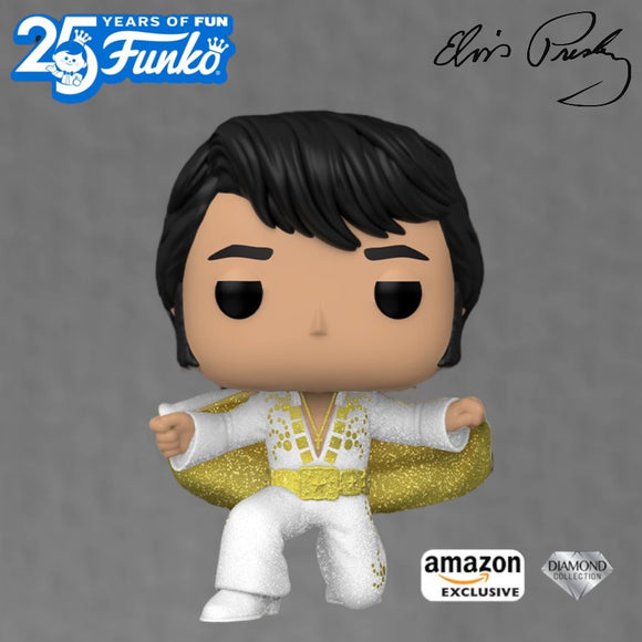 Funko POP! Rocks Elvis Presley Diamond Pharaoh Suit Exclusive #287!
