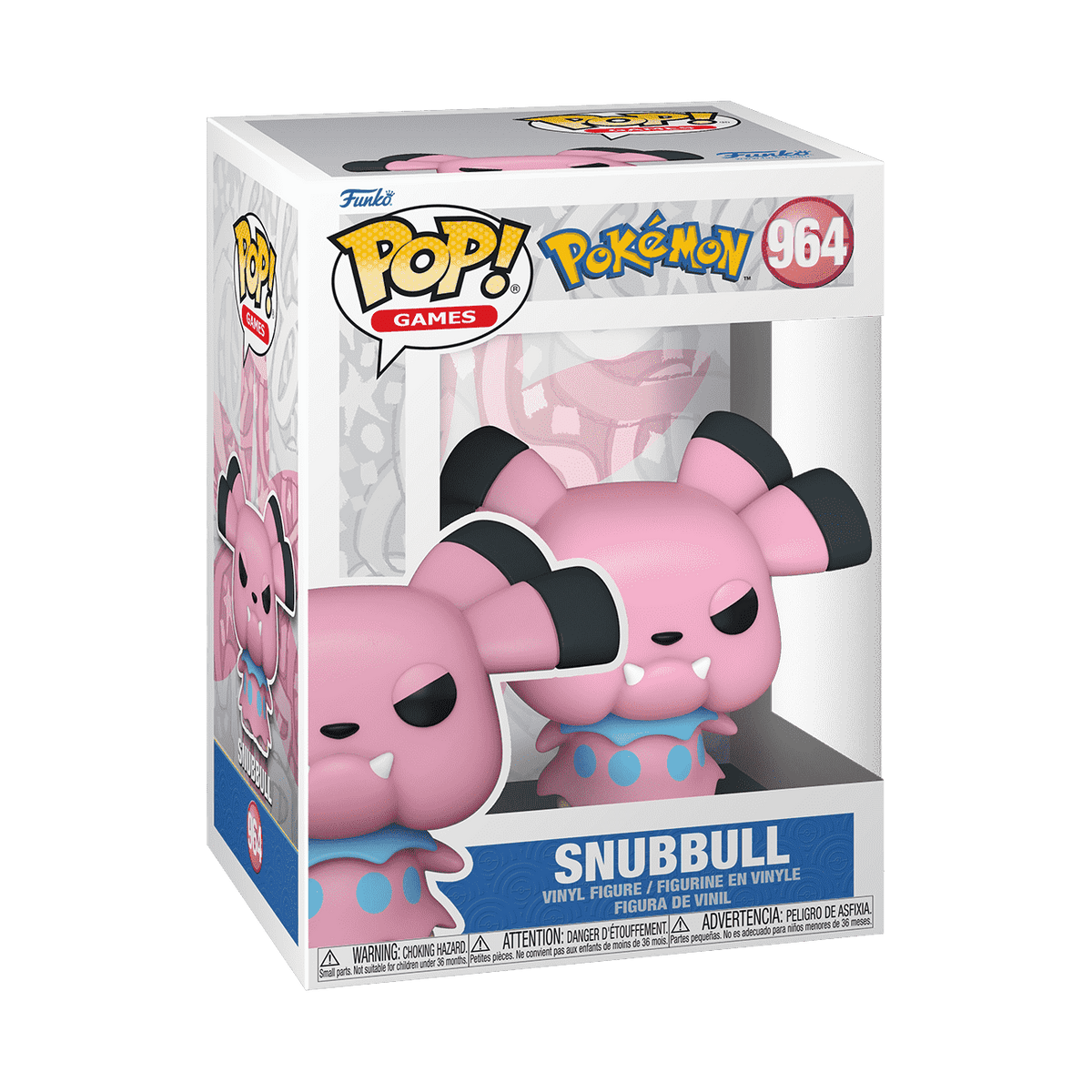 Funko POP! Pokemon Snubbull Figure #964!