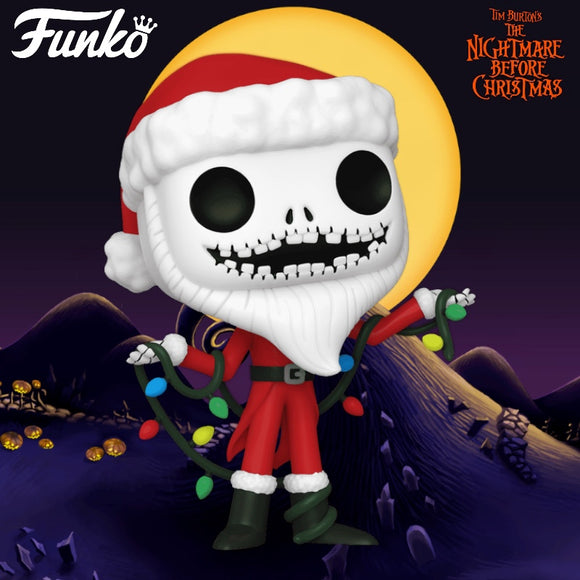 Funko Pop! Disney Nightmare Before Christmas Santa Jack #1383!