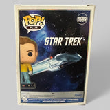 Funko POP! Star Trek James T Kirk Transporter Glitter Figure #1689!