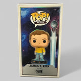 Funko POP! Star Trek James T Kirk Transporter Glitter Figure #1689!