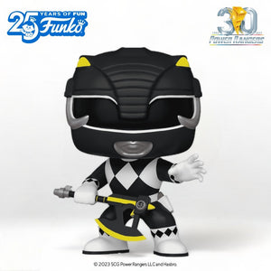 Funko POP! Mighty Morphin Power Rangers Zach Black Ranger #1371!
