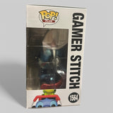 Funko POP! Disney Lilo & Stitch Metallic Gamer Stitch Figure #1564!