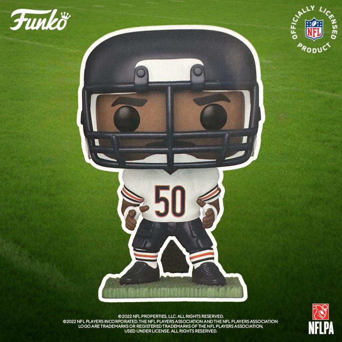 Funko POP! NFL Legends Mike Singletary Chicago Bears Figure #218!