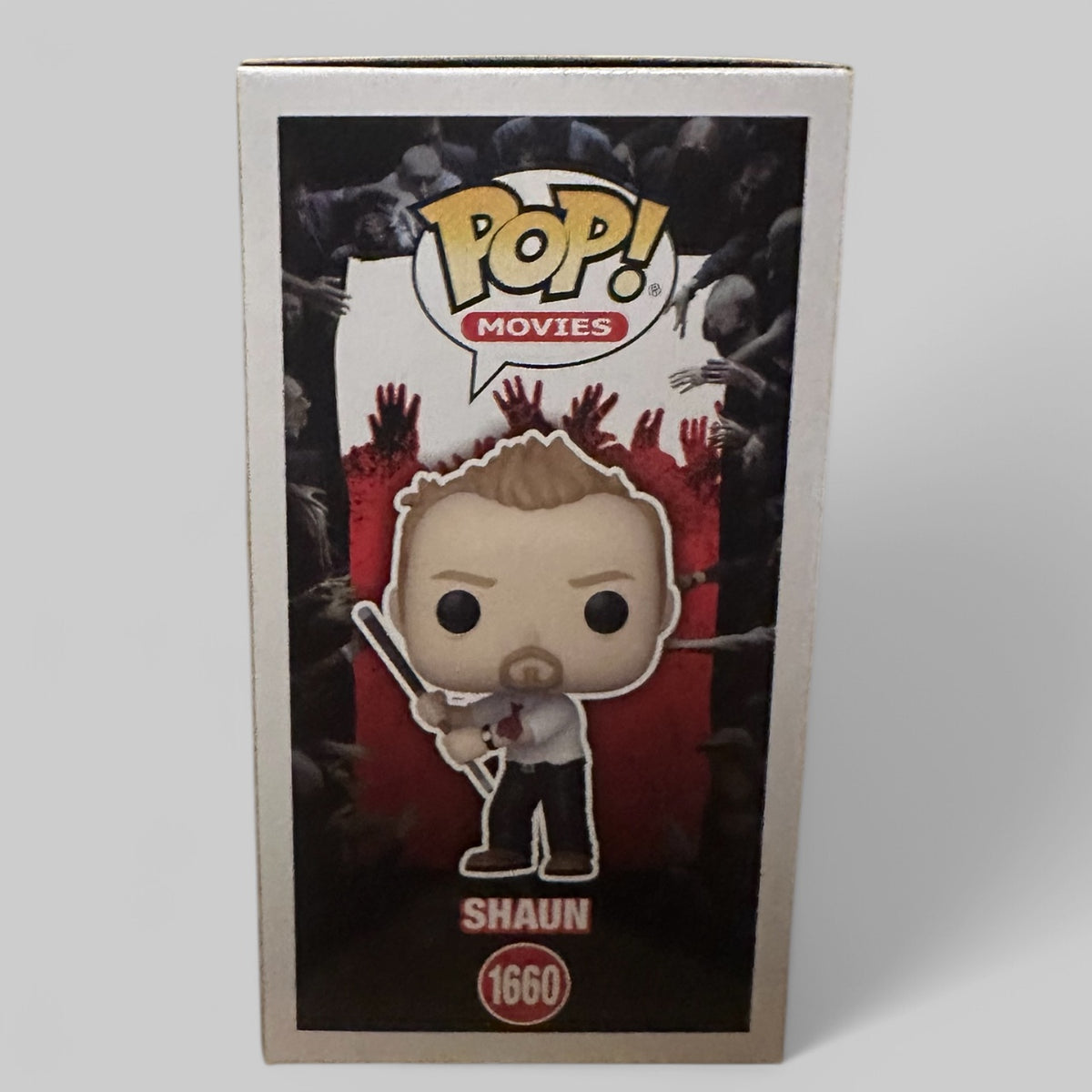 Funko POP! Horror Shaun of the Dead Shaun with Pool Cue Exclusive #1660!