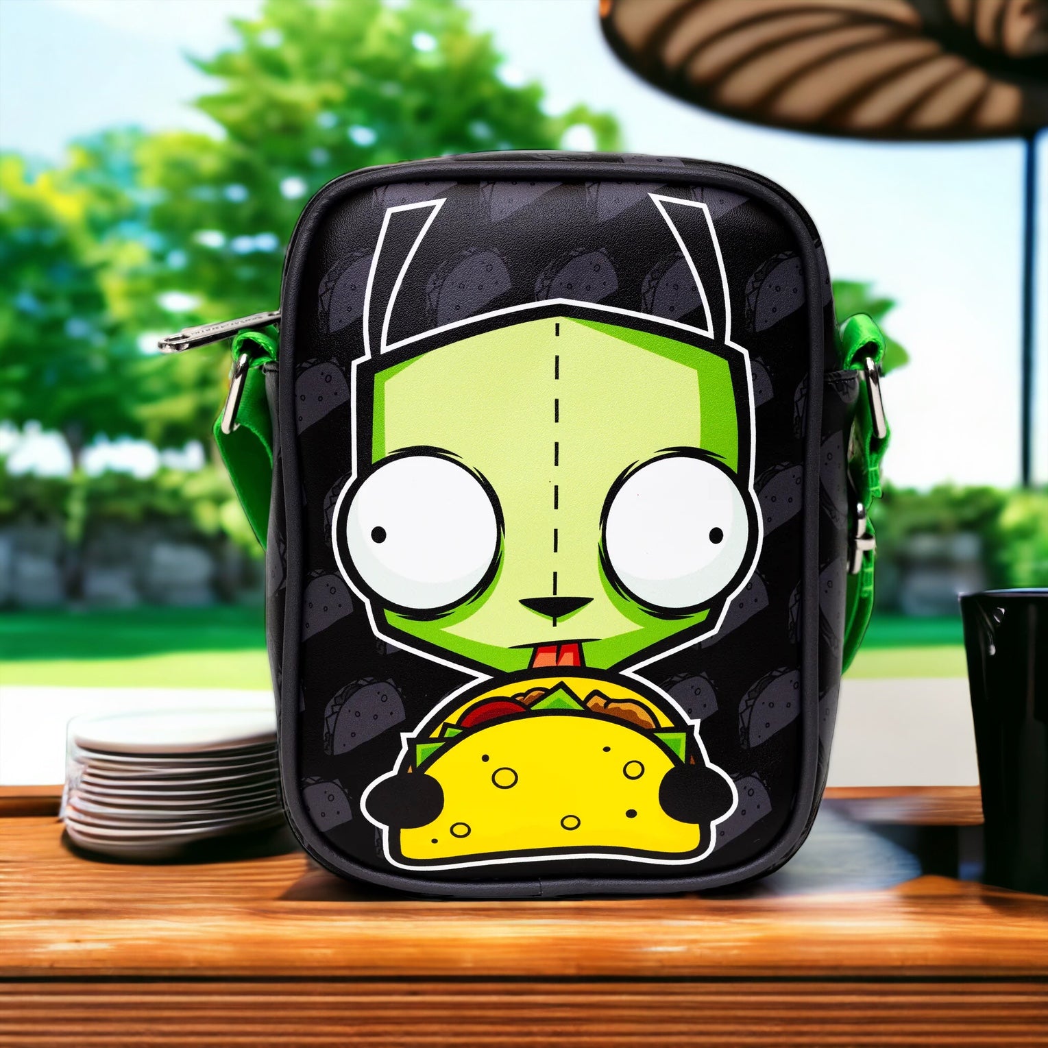 Nickelodeon Invader Zim Gir Taco Crossbody Bag