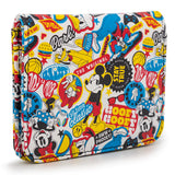 Disney Sensational Six Icons Collage Mickey Friends Allover Print ID Wallet