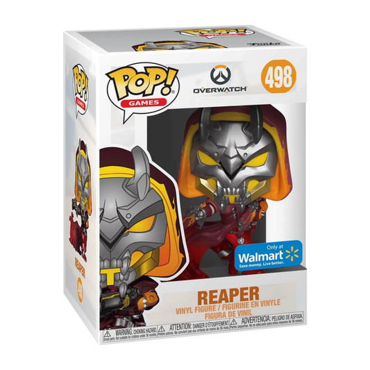 Funko POP! Video Games Overwatch Hell Fire Reaper Exclusive Figure #498!