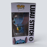 Funko POP! Disney Lilo & Stitch Flocked Luau Stitch Exclusive Figure #1567!
