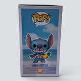 Funko POP! Disney Lilo & Stitch Flocked Luau Stitch Exclusive Figure #1567!