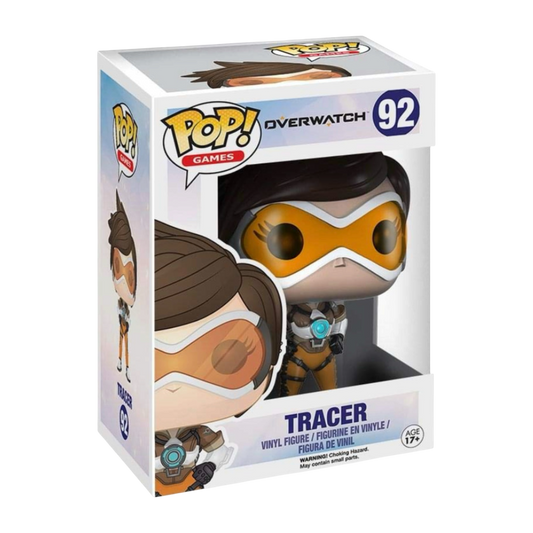 Funko POP! Video Games Overwatch Tracer Figure #92!
